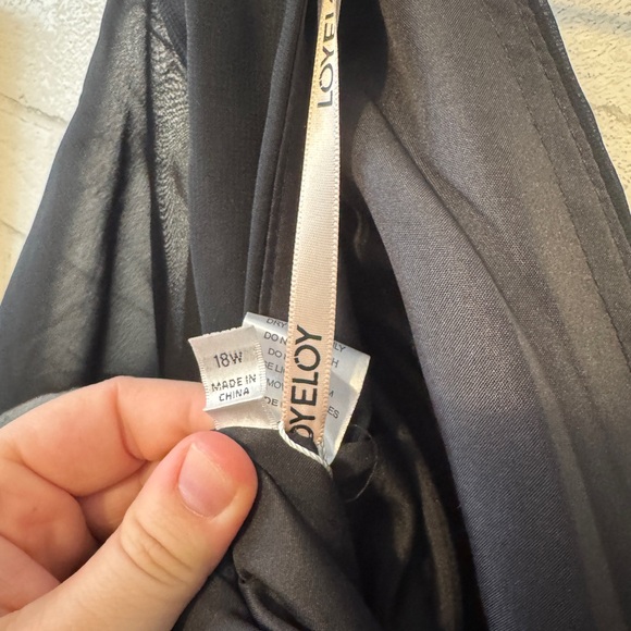 LOVEJOY Elegant Black Evening / Bridesmaid Dress - Picture 11 of 11